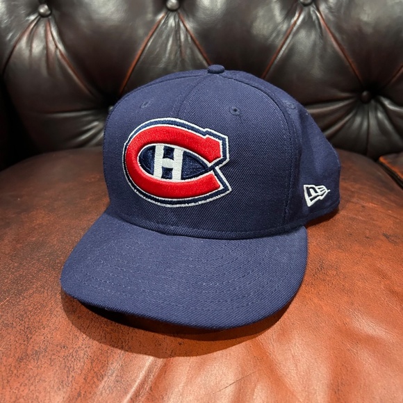 New Era 59FIFTY Montreal Canadiens Fitted Hat 7 1/2 NHL - Picture 1 of 3